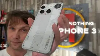 ПЕРВЫЙ БЫСТРЫЙ ОБЗОР 🔥 СМАРТФОН Nothing Phone (3) IP68 ВНЕШНИЙ ЭКРАН ! В ВОДЕ НЕ ТОНЕТ ? ЧТО ЕСТЬ ?