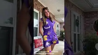 LSU gameday fit #lsu #football #sports #fitcheck #fypシ゚viral