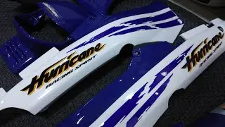 Honda  Hurricane project repaint Full Coverset.
