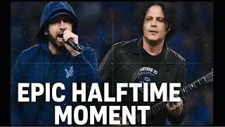 Eminem & Jack White Make Detroit Music History at Lions Game | Full Halftime Moment