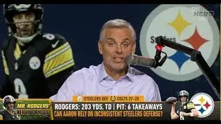 THE HERD - Colin Cowherd SHOCKS Aaron Rodgers Is CARRYING Pittsburgh Steelers To GREATNESS - NFL
