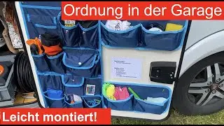 Ordnung in der Wohnmobil-Garage mit Organizern. In 15 Minuten montiert, Ordnung f&uuml;r das ganze Leben!