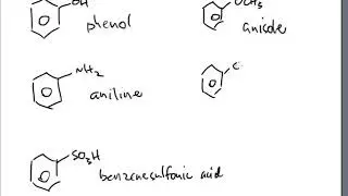 CHM 252:  Aromatics:  Nomenclature of Aromatic Compounds, Phenyl, and Benzyl Groups Part 4