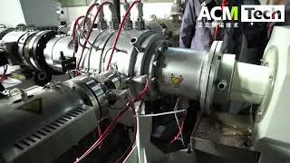 ACMTECH 160mm Three Layer Co-extrusion PVC Foaming Pipe Extrusion Line, PVC Pipe Making Manufacturer