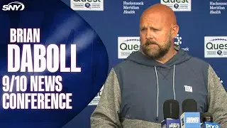 Giants coach Brian Daboll on Russell Wilson, Jaxson Dart, and the Dallas Cowboys defense
