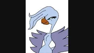 Stella (Balto 3 Wings of Change) as a anthro goose Vivziepop style