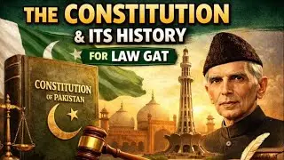 Constitution | History  | LAW GAT| 20 Marks| Most important MCQs with explanation. Part-1  #032