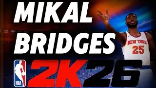 NBA 2K26 Mikal Bridges Jumpshot Fix