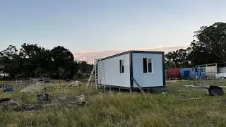 Sandwich panel, flat pack, tiny home build