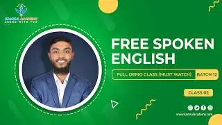 Batch 12 | Free Spoken English Course Demo Class (Full Recording)