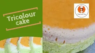 Tricolor Cake  #tricolorcake #colourfulcake  #spongycake #loveforcake #tastycake#kidslovecake