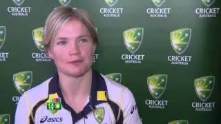 Meg Lanning and Jess Cameron