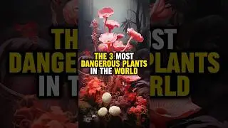 The 3 Most Dangerous Plants in the World 👀 #dangerous #plants #facts