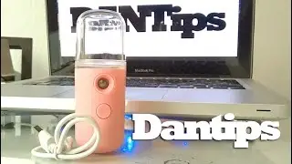 Nano difusor mist sprayer desinfectante reseña #cuarentena - Dantips