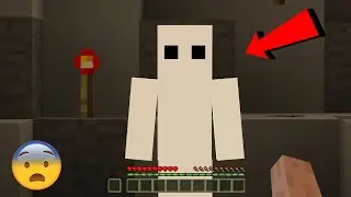 😨 Беги если Увидишь Unknown man в майнкрафт (Страшный сид)