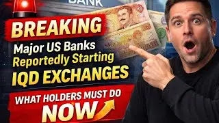 BREAKING: Major US Banks Reportedly Starting IQD Exchanges 🚨 What Holders Must Do NOW