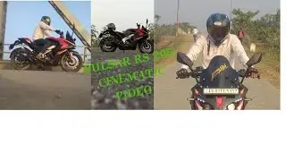 PULSAR RS 200 SHARK EDITION CINEMATIC VIDEO____kt5 rider___