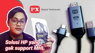Converter USB ke HDMI dari PX Indonesia - Solusi Untuk HP yang tidak Support MHL