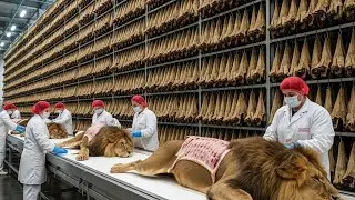 Inside the Lion Leather Factory&ndash;How Million-Dollars Items Are Made (Full  Process)