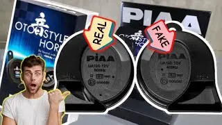 PIAA OTO STYLE HORN ORIGINAL/GENUINE VS FAKE