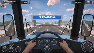 🚌 Express Bus Journey 🌆Mega Bus Simulator 2025
