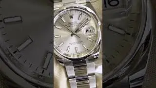 2022 Rolex Datejust 36mm Stainless Steel Oyster