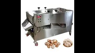 Lentinus edodes mushroom leg cutting machine