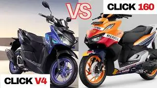 Honda Click 160 VS Click 125 V4 | WHY PAY MORE? | Don't BUY Until You Watch This | Specs & Pricing