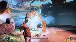 Stone Ancient and Njord Tempest - God of War level 1 Kratos no damage playthrough