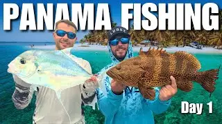Fishing Panama&rsquo;s Remote Coast - INSANE First Day Catch!