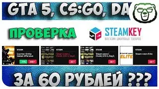 Проверяем steamkey.com | GTA 5, DAY Z, CS: GO ЗА 60 РУБЛЕЙ???