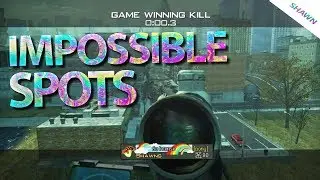Trickshotting From IMPOSSIBLE SPOTS on Call of Duty!