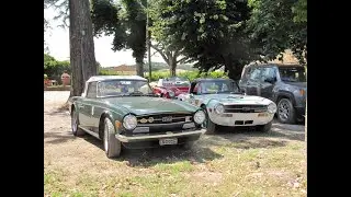 Dintorni di Orvieto con il Triumph TR Roman Club