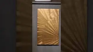 Golden Matrix Painting