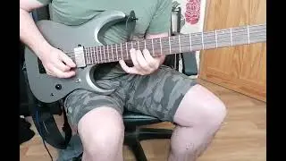 Steve Vai - Bad Horsie Cover Jam with Ibanez Evertune & Kemper Stage