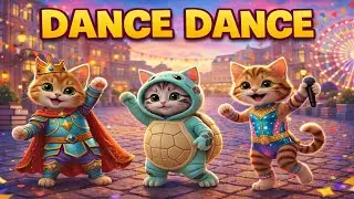 🎮 LEVEL UP THE CUTE! Mario Kittens, Royal Princes & Fruit Themed Dance Party!