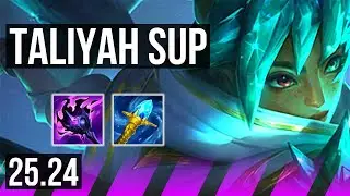 TALIYAH & Tristana vs PYKE & Smolder (SUP) | EUW Master | 25.24