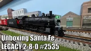 Unboxing Santa Fe LEGACY 2-8-0 #2535