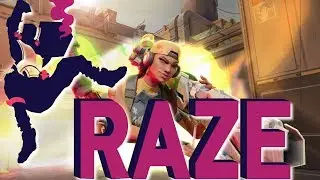 Grinding Is Fun With Raze | Valorant Competitive Journey