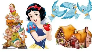 Snow White coloring page 💕🪄💜