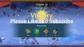 Chapter 10 stage 12 Vergeway Easiest quick clear #lordsmobile