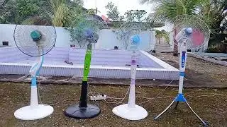 Kipas Angin berdiri Sogo, Kavolux, Hachida dan Votre  baling rusak