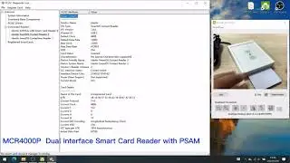 MCR4000P  Dual Interface Smart Card Reader with PSAM
