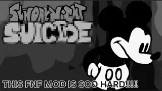 THIS FRIDAY NIGHT FUNKIN MOD IS SO HARD....||S*ICIDE MOUSE FNF Mod