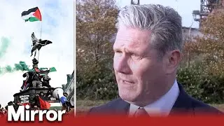 Keir Starmer calls to address law after protester caught chanting 'jihad'