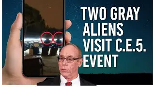 2 GREY ALIENS ARE GUESTS AT A C.E.5. EVENT FROM STEVEN GREER. PICTURE TO PROVE IT