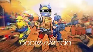 Survival mode alone using Pecheneg |(Apocalipse Skin) #kuboom #gameplay #кубум