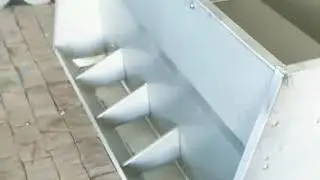 Stainless Steel Double Side Trough Pig Hog Feeder