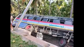 Bus Accident India - Tamil Nadu Pollachi - 2 died, 30 injured