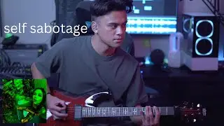 self sabotage - maggie lindemann (guitar cover - 4K)